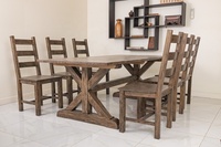 Table à manger de salle à manger, modèle de, vente en gros, meubles du Vietnam, meilleur prix