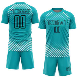 Tenue de football entièrement sublimée, vêtements d'équipe personnalisés, maillot de sport court respirant, vente en gros, export, qualité professionnelle, service OEM - Product Image 6