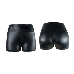 Leggings cortos de compresión de alta calidad personalizados para mujer con tela transpirable elástica en cuatro direcciones y ecológica. - Product Image 3