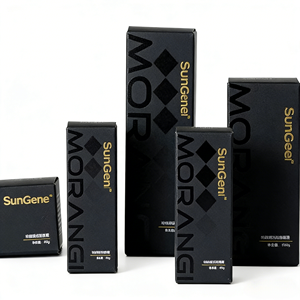 Caja de Papel Rectangular Negra de Alta Gama con Logotipo Personalizado al por Mayor, Cierre Magnético Impermeable, para Cosméticos, Aceites Esenciales y Cuidado de la Piel - Product Image 5