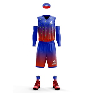 Nueva Llegada, Diseño OEM, Uniformes de Baloncesto Personalizados con Nombre de Equipo, 100% Poliéster, Impresión por Sublimación Unisex, Talla Grande, Transpirable - Product Image 3