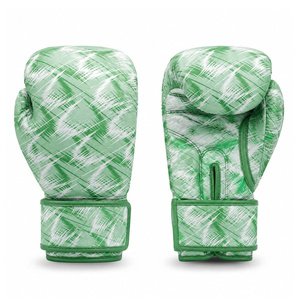 Gants de boxe sur mesure en cuir PU et cuir de vachette, prix de gros RTS, options de logo personnalisé, gants de sparring AS-BG-4800 - Product Image 1