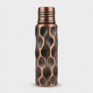 Hand-Hammered Copper Water <b>Bottle</b> – 750ml <b>Thermos</b> - Product Image 1
