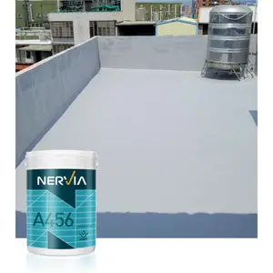 Taiwan Nervia high quality roofing heat insulation liquid rubber waterproofing for house painting materials