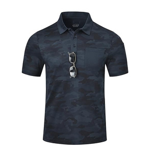 Polo de Golf Personalizado con Logotipo para Hombre, Nuevo Diseño de Verano, Camiseta Táctica Transpirable para Hombre - Product Image 1