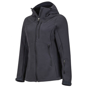 เสื้อแจ็คเก็ตผู้ชายแบบมีฮู้ด คอตั้ง ผ้า softshell กันน้ำ ระบายอากาศ แห้งเร็ว ซับในขนแกะโพลีเอสเตอร์ ปิดด้วยซิป สำหรับฤดูหนาว - Product Image 2