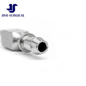 Cánula de Succión e Irrigación Laparoscópica Manual de Acero Inoxidable de Primera Calidad, Punta Angulada, Reutilizable, Tubo Aspirador Endoscópico Quirúrgico - Product Image 3