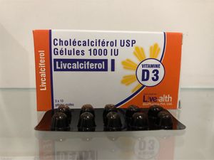 Vitamina D3 Colecalciferol USP 1000 UI Cápsulas de Gel Suave Suplemento Alimenticio Premium Suministro a Granel - Product Image 4