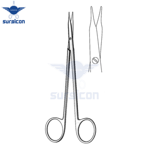 Tijeras Quirúrgicas Reutilizables Reynolds de Acero Inoxidable, Rectas y con Punta Cerrada, de 14 cm (5½ Pulgadas), para Cirugía General y Plástica - Product Image 2