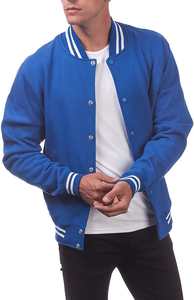 Chaqueta Varsity de Lana de Lujo para Hombre, con Parche de Béisbol Bordado, Diseño Personalizable con Letras, Chaqueta Larga de Cuero y Piel Sintética - Product Image 5