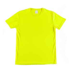 Camisetas Personalizadas al por Mayor 2026, Lisas con Logotipo, Verdes y Amarillas, Camisetas de Punto Unisex para Hombre, 100% Algodón Orgánico, Impresión Personalizada - Product Image 3