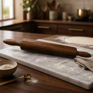 Rouleau à pâtisserie en bois robuste pour usage commercial en boulangerie - Product Image 2