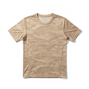T-shirts de compression personnalisés par sublimation, vente en gros, séchage rapide, pour la course et l'athlétisme, fabricant de hauts de sport pour hommes, vêtements de gym, chemises de fitness - Product Image 3