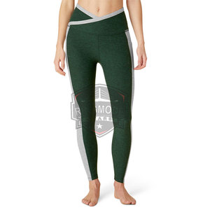 New Stock <b>Women</b> <b>Legging</b> High Quality Elastic Waist Solid <b>Pattern</b> Spandex/Polyester Best Price Made in Pakistan - Product Image 4