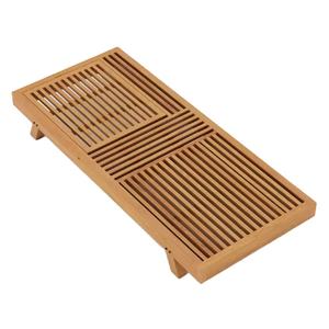 Mobilier de jardin Chaise longue d'extérieur en bois de teck Chaise longue - Product Image 1