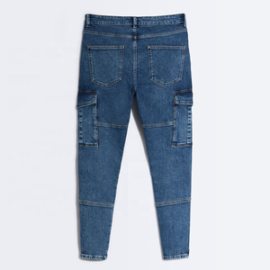 Washed Ripped Casual Regular Fit Breathable Autumn Summer Low Price Wholesale Custom Logo <b>Men's</b> Denim <b>Jeans</b> Vintage Style Retro - Product Image 2