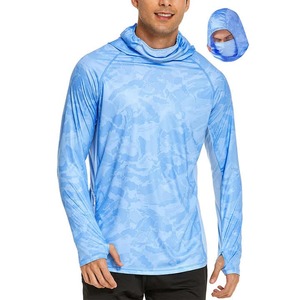 Camisa de Protección Solar de Bolsillo Estilo 2026, Personalizada, Unisex, de Secado Rápido, Impermeable, UPF 50, Spandex/Poliéster, para Pesca - Product Image 5