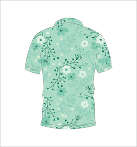 Custom Mens Floral <b>Polo</b> Shirt Short Sleeve Golf <b>Polo</b> Shirt Sublimation Performance Casual <b>Sports</b> <b>Polo</b> - Product Image 6