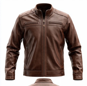เสื้อแจ็คเก็ตหนังคุณภาพสูง พรีเมียม เท่ห์ และมีระดับ สำหรับใส่ลำลอง - Product Image 5