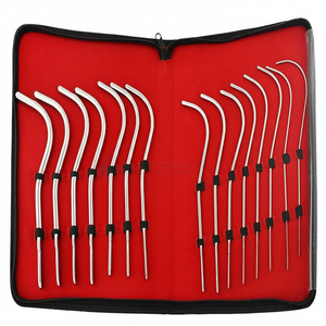 Kit de Instrumentos Quirúrgicos Guyon para Ortopedia Urinaria, 15 Piezas, Bougies Uretrales, Instrumentos de Acero para Ginecología, Certificación CE - Product Image 1