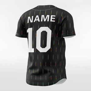 เสื้อเบสบอลแบบสั่งทำพิเศษสำหรับ OEM ออกแบบเองได้ พิมพ์ลายดิจิตอลแบบระเหิด ตัดเย็บอย่างดี ระบายอากาศได้ดี ผลิตจากโพลีเอสเตอร์ 100% ไซส์ใหญ่พิเศษ - Product Image 5