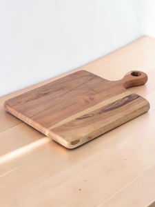 Tabla de Cortar de Madera de Acacia Premium Unicorn Handicrafts, Tabla de Cocina Hecha a Mano, Forma Rectangular, 2.0 cm de Grosor, Duradera - Product Image 6
