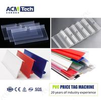 Exportation de machines d'extrusion à vis simple Sj45 Sj50 pour porte-étiquettes de prix en PVC, ligne de production de profilés en PVC