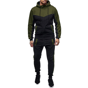 Ensemble de survêtements en molleton décontracté d'hiver de haute qualité, sweat-shirts et pantalons de survêtement, survêtement personnalisé pour hommes, vêtements d'entraînement surdimensionnés XL - Product Image 1