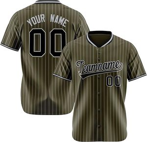 <b>Baseball</b> Jerseys New Custom High Quality Wholesale 100% Polyester Anti-Bacterial Digital Print Sports Unisex Adults OEM Service - Product Image 2