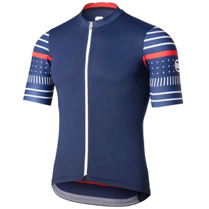 Maillot de cyclisme personnalisé pour adultes, respirant, léger, en polyester, vêtements de sport, vêtements d'entraînement - Product Image 5