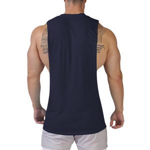Débardeurs pour hommes en coton tricoté et polyester léger, vêtements de musculation pour hommes - Product Image 6