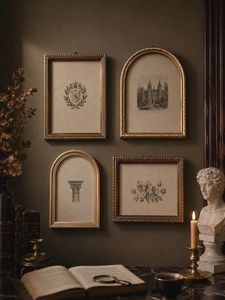 Cadre photo vertical en bois artisanal écologique, style rustique naturel, pour portraits de famille, souvenirs de mariage, décoration intérieure - Product Image 2