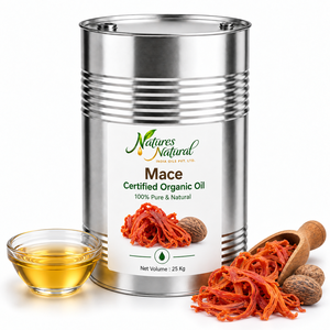 Aceite de Mace Orgánico Certificado (Myristica Fragrans), Ingrediente Botánico para Cosméticos de Alta Gama y Suministro al por Mayor - Product Image 3