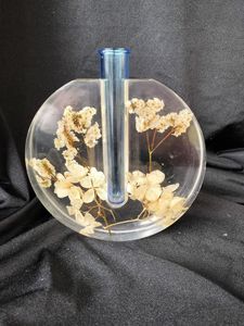 Jarrón Decorativo de Resina para Centro de Mesa de Boda y Arreglos Florales Contemporáneos para Interiores del Hogar - Product Image 1