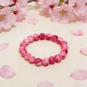 Stylish <b>Boho</b> Resin <b>Bracelet</b> Elastic Handmade Jewelry Accessories for Women and Teen Girls - Product Image 5