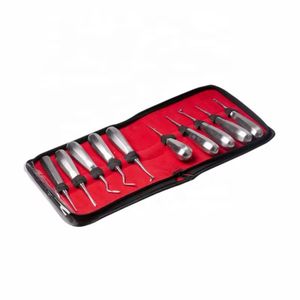 Juego de Elevadores Dentales de Acero Inoxidable, Instrumentos Quirúrgicos para Extracción de Dientes con Estuche - Product Image 2