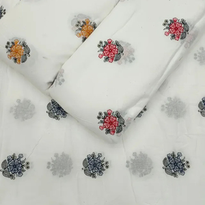 Malty embroidery <b>fabric</b> custom <b>fabric</b> fancy <b>fabric</b> apparel <b>fabric</b> for kaftan abaya dress wholesale export supplier global supply - Product Image 1