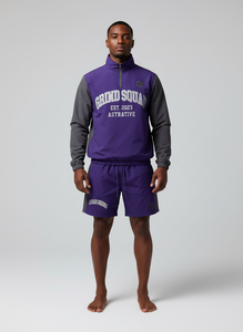 High Quality Casual Knee Length Sweatpants & Hoodie Set Custom Logo Sport Suit 100% Nylon <b>Patch</b> Embroidery for <b>Men</b> - Product Image 4