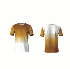 T-shirt en jersey à manches courtes pour homme avec logo frontal par sublimation, 180 grammes, respirant, imprimé graphique coloré, tissu premium - Product Image 1