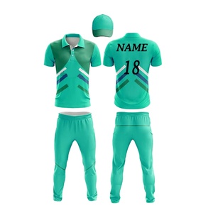 Uniforme de Cricket Personalizado con Impresión por Transferencia de Calor, Opción de Talla Grande, Transpirable, de Secado Rápido, 100% Poliéster, Elástico en Cuatro Direcciones - Product Image 5