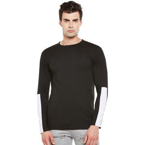 Nuevas Camisetas de Hombre 100% Algodón, Cuello Redondo, Manga Larga, Ajuste Cómodo, Estilo Urbano, Ecológicas, Colores y Tallas Personalizables - Product Image 6