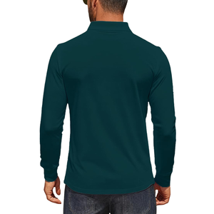 Polo de Alta Calidad para Hombre, Diseño Personalizado, Estilo Urbano con Cremallera y Bolsillo, con Logotipo Personalizado - Product Image 2