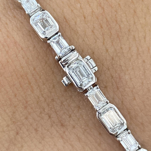 IGI Certified Lab Grown Diamond Bracelet 10K 14K 18K Solid <b>Gold</b> Yellow White <b>Rose</b> <b>Gold</b> Ethical Sustainable Jewelry Women - Product Image 2