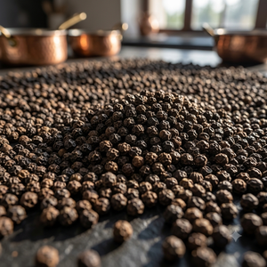 Poudre de poivre noir indien naturel 100% pur, aromatique, mouture fine, provenant du Gujarat, pour les acheteurs mondiaux, en vrac - Product Image 1