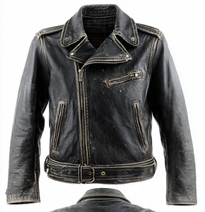 Veste en cuir de haute qualité, très élégante et stylée - Product Image 1