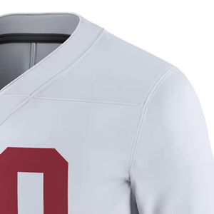 Maillots de football personnalisés de haute qualité pour équipes adultes – Design de logo imprimé sur mesure – Maillots de football américain unisexes - Product Image 5