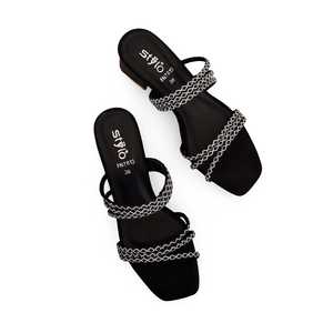 Noir Fantaisie Sports pour Pantoufles FN7813 - Product Image 1