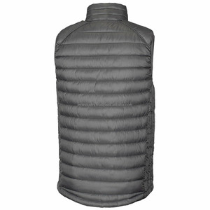 Chaleco Deportivo Personalizado para Hombre, Otoño, Impermeable, Transpirable, de Lona, Acolchado, con Estampado - Product Image 1