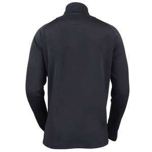 100% Polyester Simplicity Fashion Automne Hiver Homme Uni Col à revers Brodé Fermeture éclair quart de tour Polaire Écologique Respirant Décontracté - Product Image 1