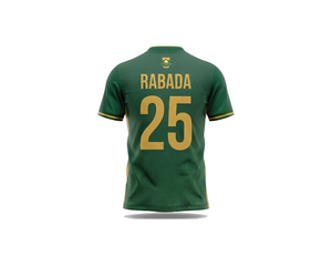South Africa Cricket Jersey Custom Team Shirt Sublimation Printed 100% <b>Polyester</b> Breathable Comfortable Unisex Adult Sports XL - Product Image 3